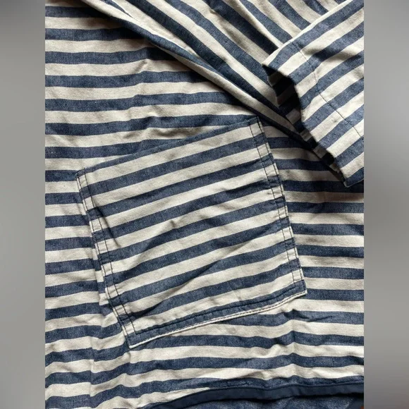 Gamine Workwear Piscine Smock Indigo Stripe - Picture 2 of 9